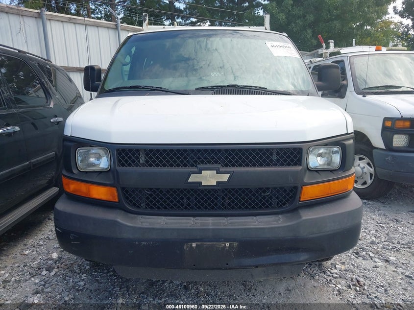 CHEVROLET EXPRESS 2500 2015 VIN 1GCWGGCF6F1258069