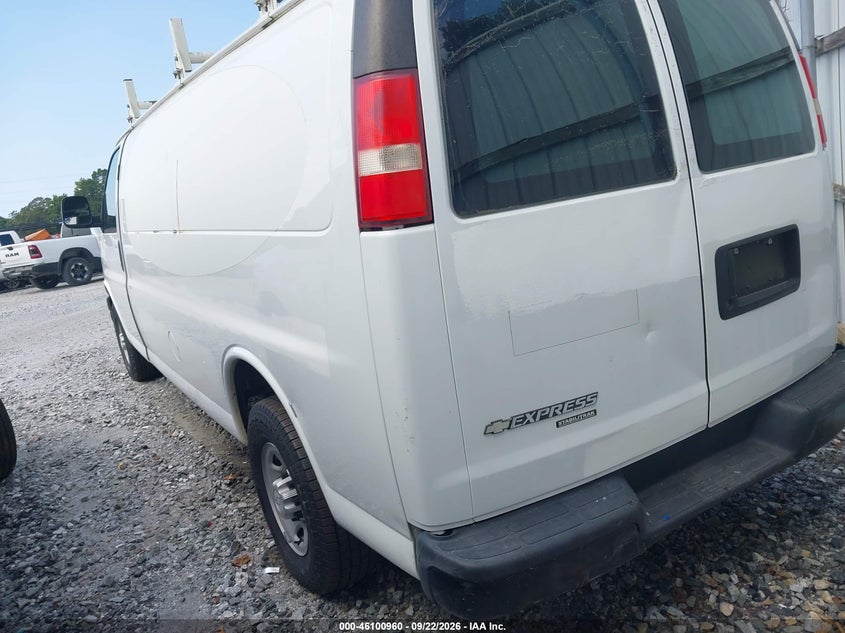 Vin: 1gcwggcf6f1258069, lot: 46600618, chevrolet express 2500 work van 20153