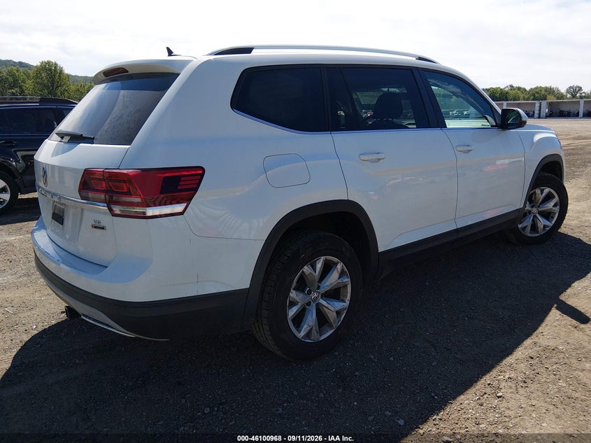 Vin: 1v2kr2ca5jc517517, lot: 46600626, volkswagen atlas 3.6l v6 se 20184