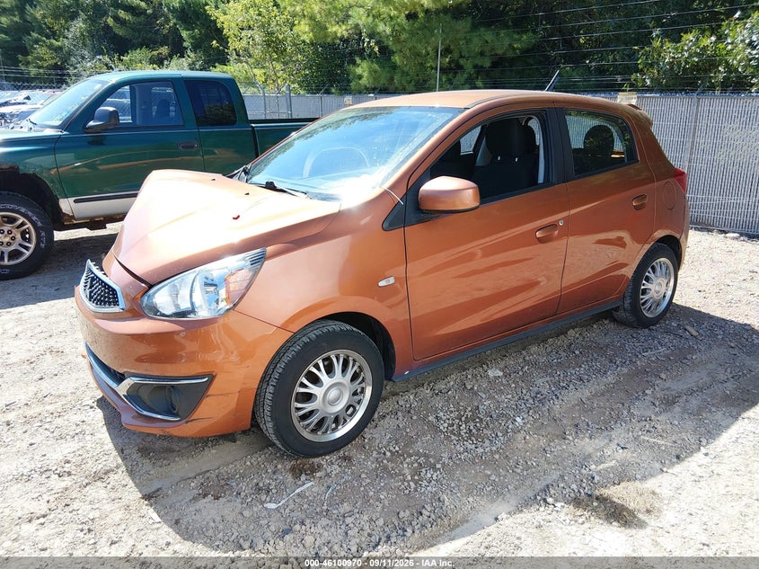 Vin: ml32a3hj3hh015306, lot: 46600628, mitsubishi mirage es 20172