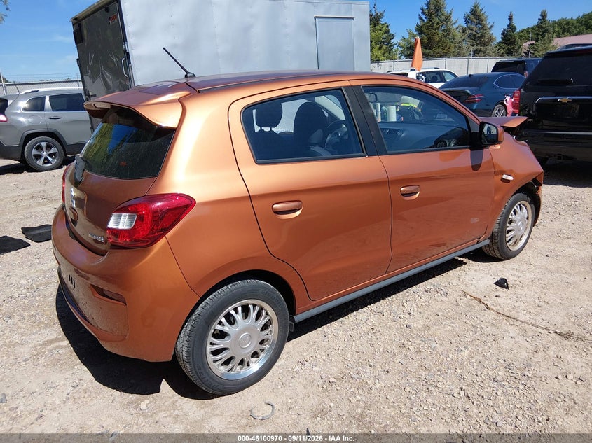 Vin: ml32a3hj3hh015306, lot: 46600628, mitsubishi mirage es 20174