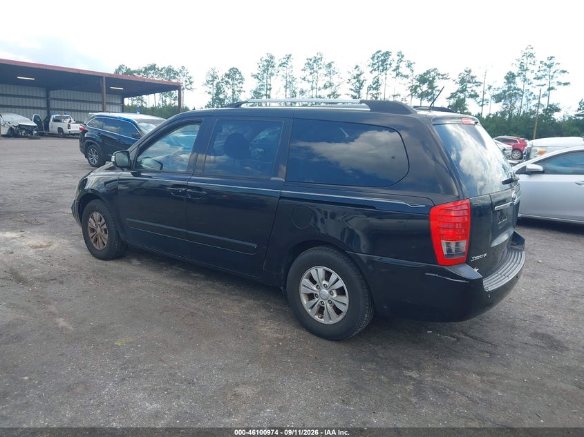 Vin: kndmg4c74c6422366, lot: 46600637, kia sedona lx 20123