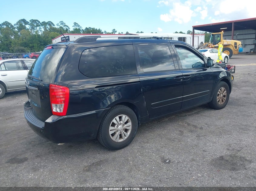 Vin: kndmg4c74c6422366, lot: 46600637, kia sedona lx 20124