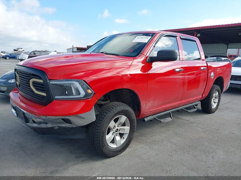 Vin: 1c6rr7lg7fs698206, lot: 46600638, ram 1500 big horn 20152