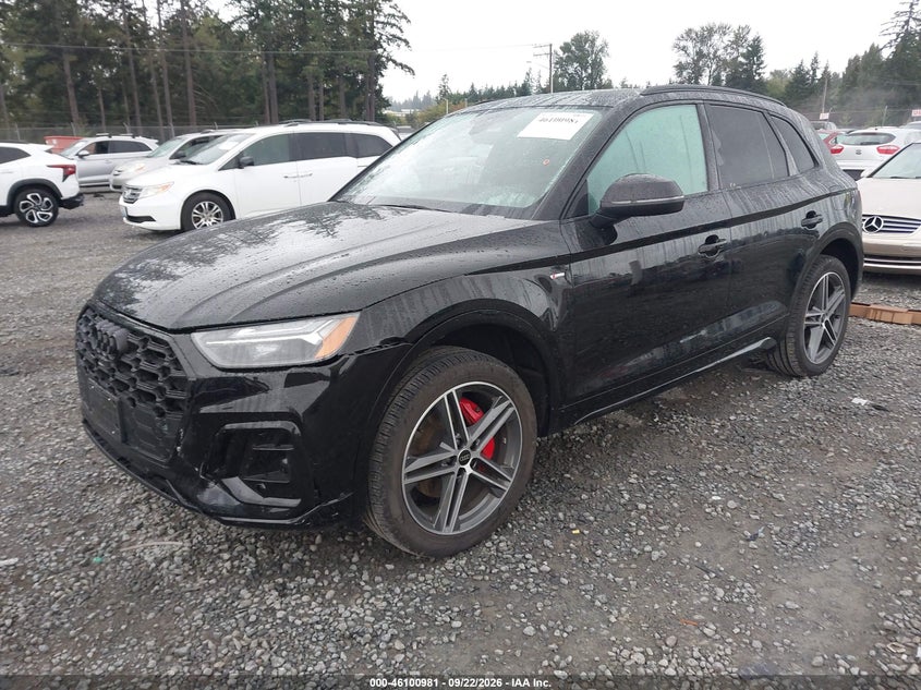 Vin: wa1e2afy2r2127587, lot: 46600639, audi q5 premium plus 55 tfsi e s line quattro s tronic 20242