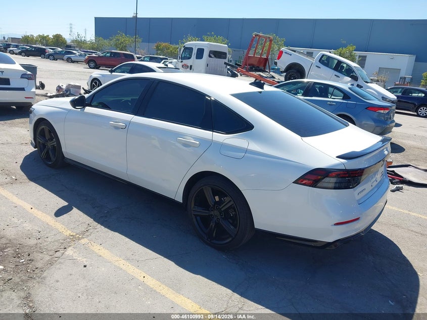 Vin: 1hgcy2f79sa080029, lot: 46600651, honda accord hybrid sport-l 20253