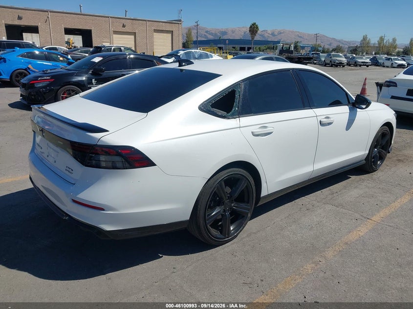 Vin: 1hgcy2f79sa080029, lot: 46600651, honda accord hybrid sport-l 20254