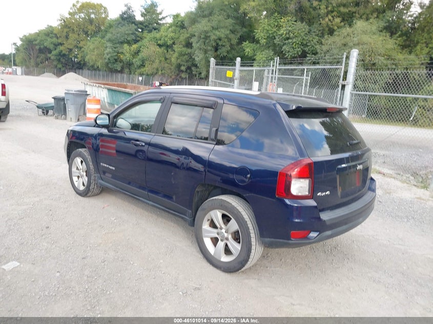 Vin: 1c4njdbb7ed858512, lot: 46600672, jeep compass sport 20143