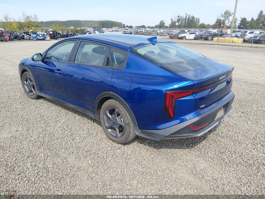 Vin: 3kpft4de5te301597, lot: 46600674, kia k4 lxs 20263
