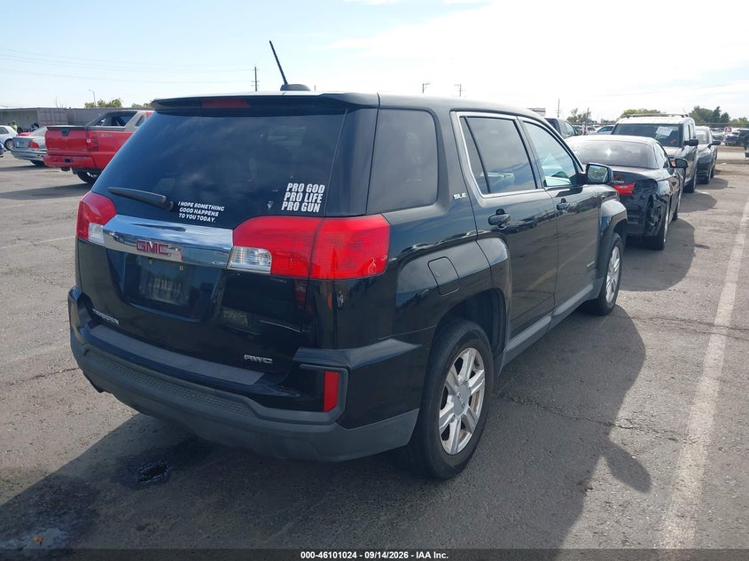 Vin: 2gkflsekxg6293614, lot: 46600682, gmc terrain sle 20164
