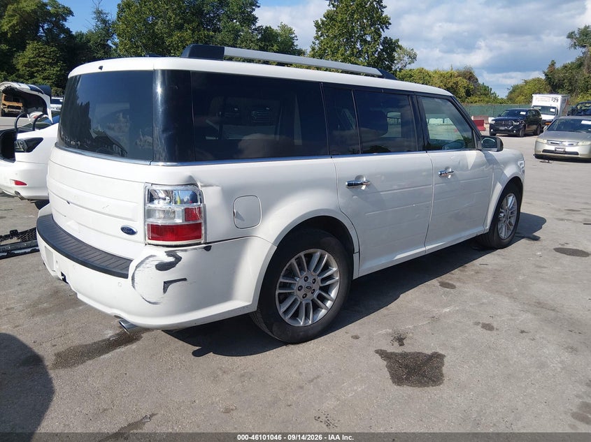 Vin: 2fmgk5c87dbd39006, lot: 46600704, ford flex sel 20134