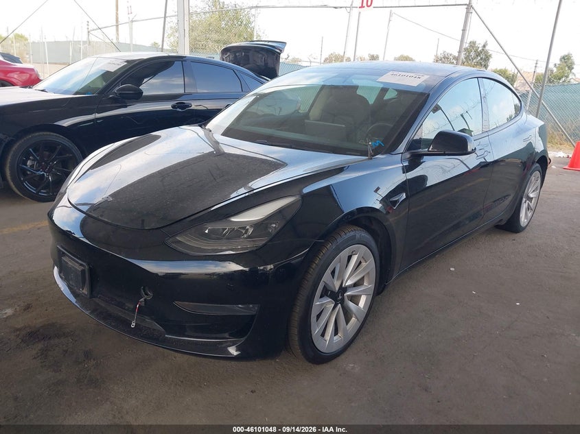 Vin: 5yj3e1ea8pf464350, lot: 46600706, tesla model 3 rear-wheel drive 20232