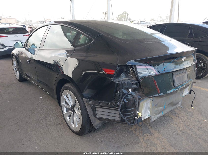 Vin: 5yj3e1ea8pf464350, lot: 46600706, tesla model 3 rear-wheel drive 20233
