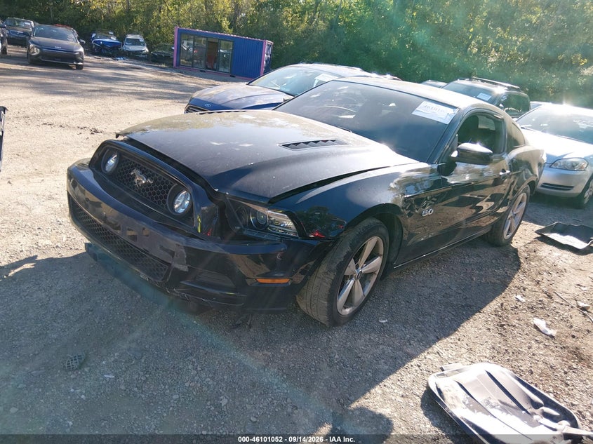 Vin: 1zvbp8cf9e5256552, lot: 46600711, ford mustang gt 20142