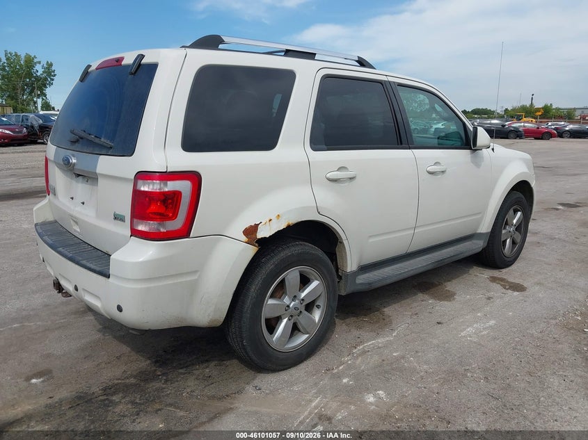 Vin: 1fmcu9eg1ckc05844, lot: 46600715, ford escape limited 20124