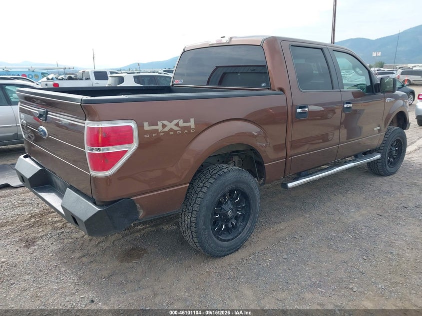 Vin: 1ftfw1et9cfb73311, lot: 46600762, ford f-150 xlt 20124