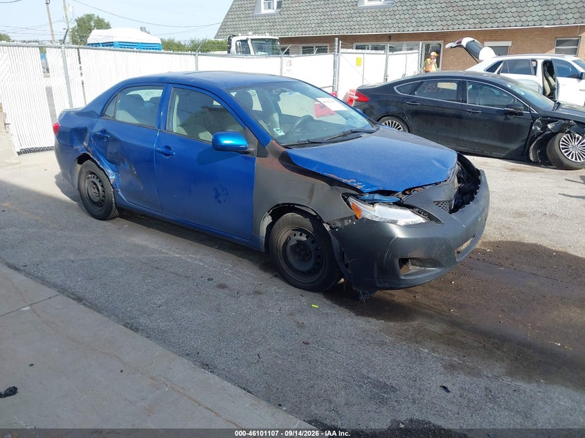 Vin: 2t1bu4ee9ac490888, lot: 46600765, toyota corolla le 2010 img_1