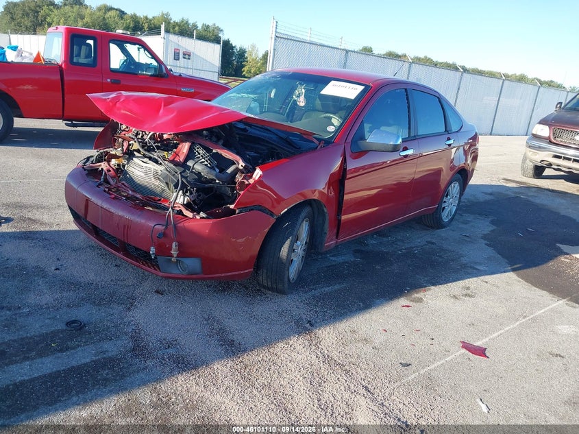 Vin: 1fahp3hn4bw132703, lot: 46600768, ford focus sel 20112
