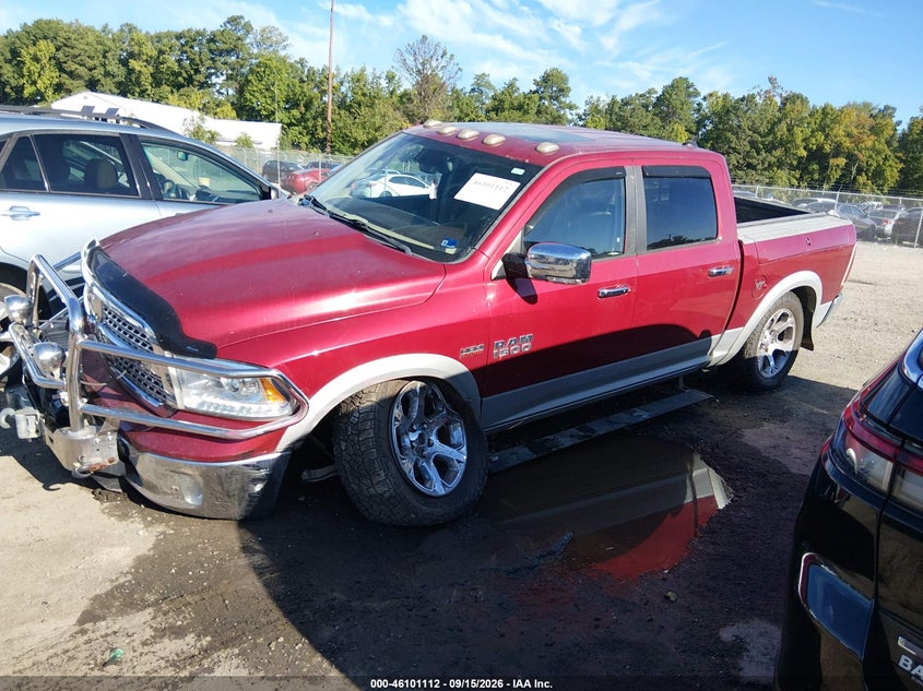 2013 RAM 1500, Left Front, IAAI, VIN 1C6RR7NT6DS598623 — photo 2