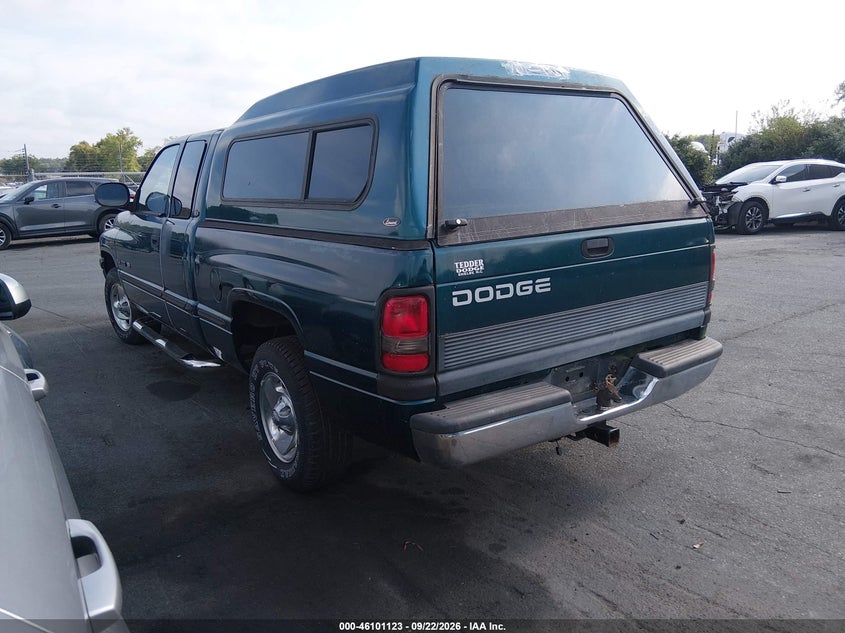 DODGE RAM 1500 1998 VIN 3B7HC13Y1WG131184