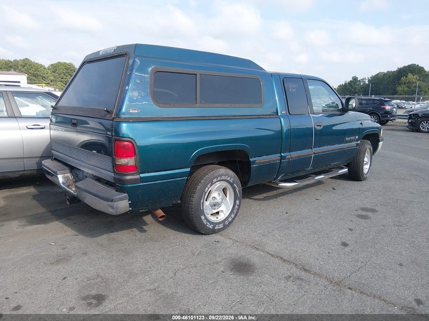 DODGE RAM 1500 1998 VIN 3B7HC13Y1WG131184