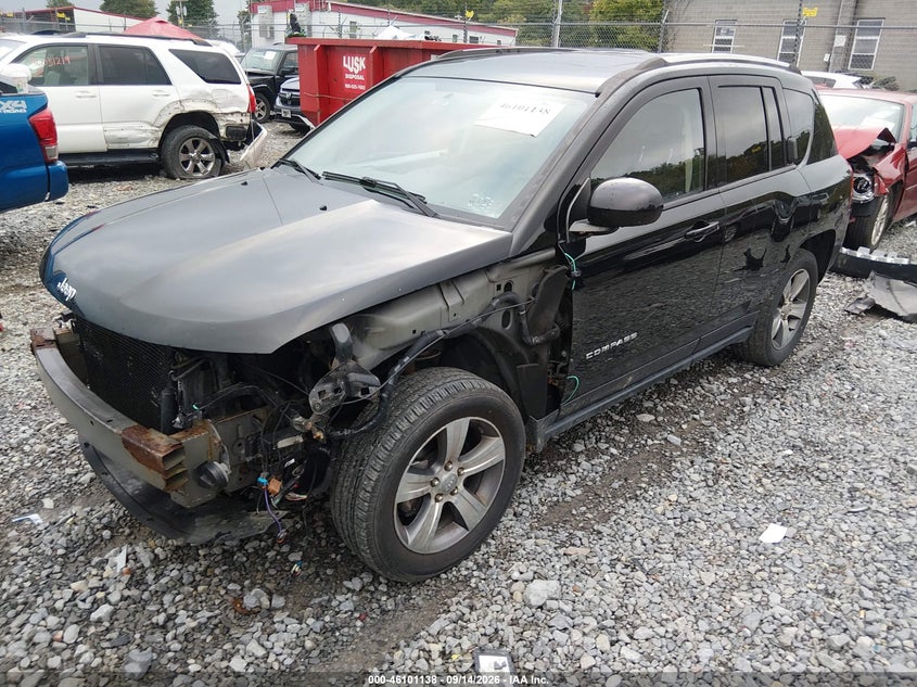 Vin: 1c4njdeb8hd193684, lot: 46600796, jeep compass high altitude 4x4 20172