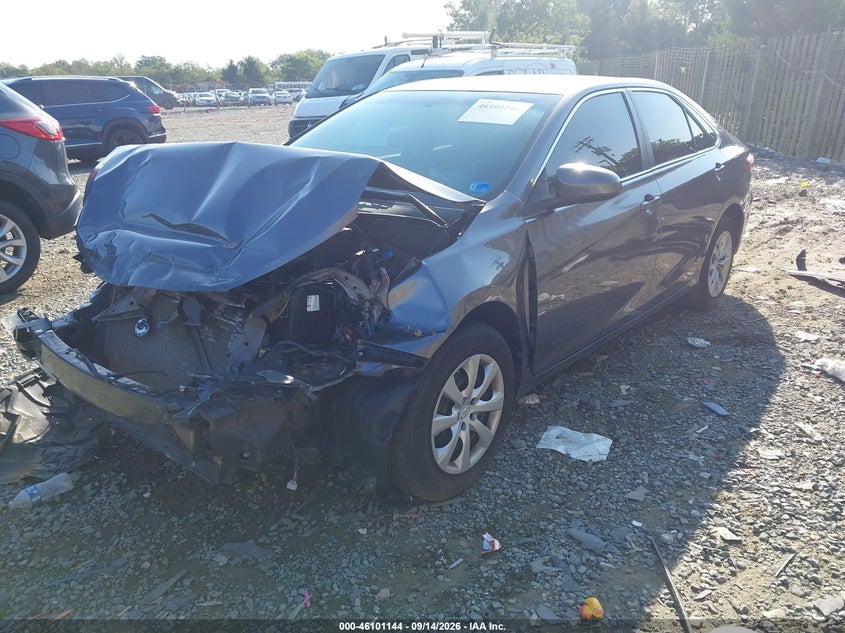 Vin: 4t1bf1fk8hu419297, lot: 46600802, toyota camry le 20172