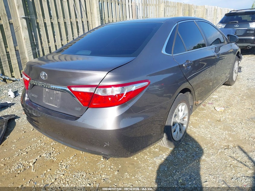 Vin: 4t1bf1fk8hu419297, lot: 46600802, toyota camry le 20174