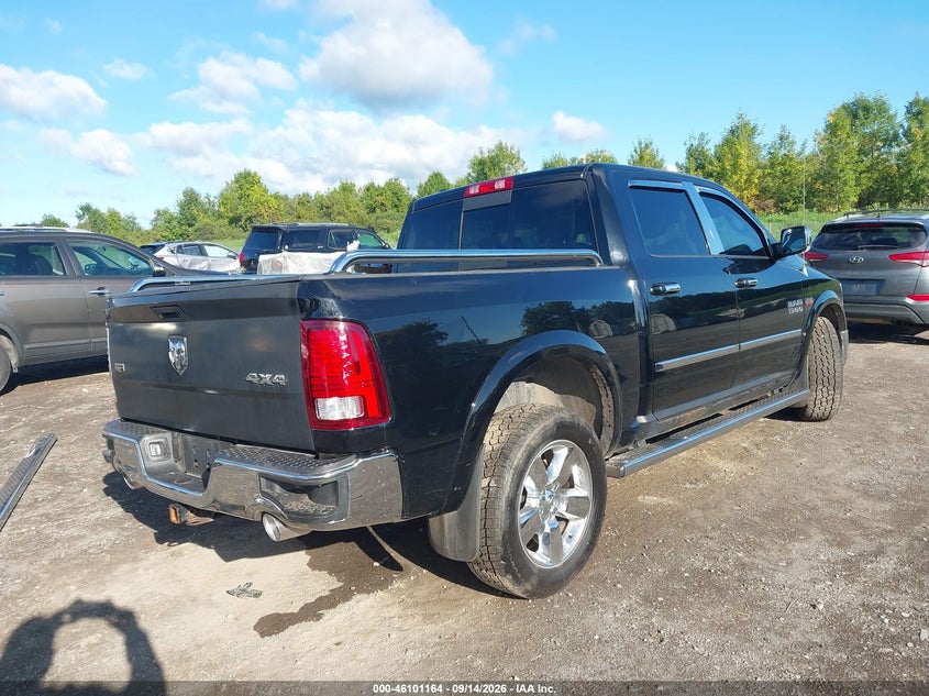 Vin: 1c6rr7ntxds592257, lot: 46600822, ram 1500 laramie 20134