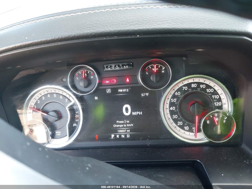 RAM 1500 2013 VIN 1C6RR7NTXDS592257