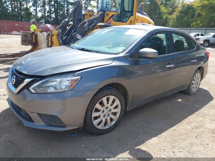 Vin: 3n1ab7ap0ky226215, lot: 46600841, nissan sentra s 20192