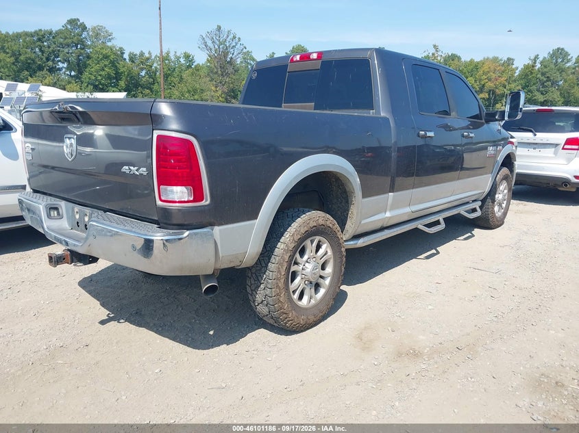 Vin: 3c6ur5nj1eg231876, lot: 46600843, ram 2500 laramie 20144