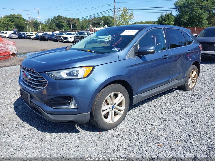 Vin: 2fmpk4j99kbc30825, lot: 46600855, ford edge sel 20192