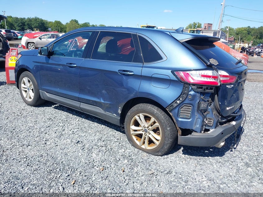 Vin: 2fmpk4j99kbc30825, lot: 46600855, ford edge sel 20193