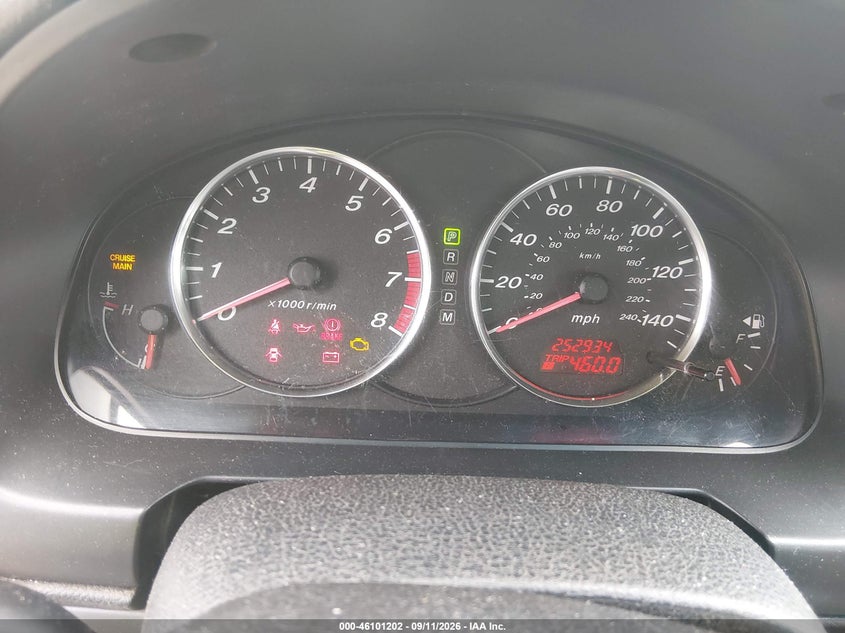 MAZDA MAZDA6 2007 VIN 1YVHP84C775M02221