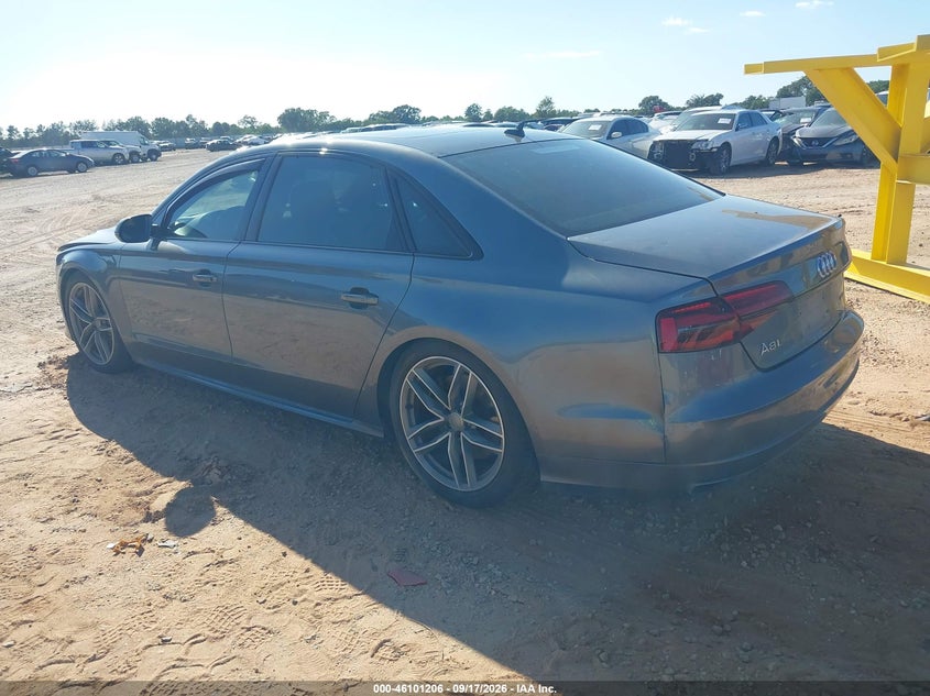 Vin: wau44afd7hn005293, lot: 46600864, audi a8 l 3.0t 20173