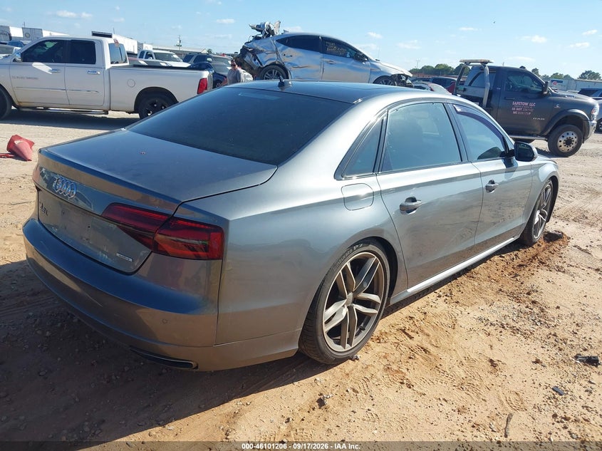 Vin: wau44afd7hn005293, lot: 46600864, audi a8 l 3.0t 20174
