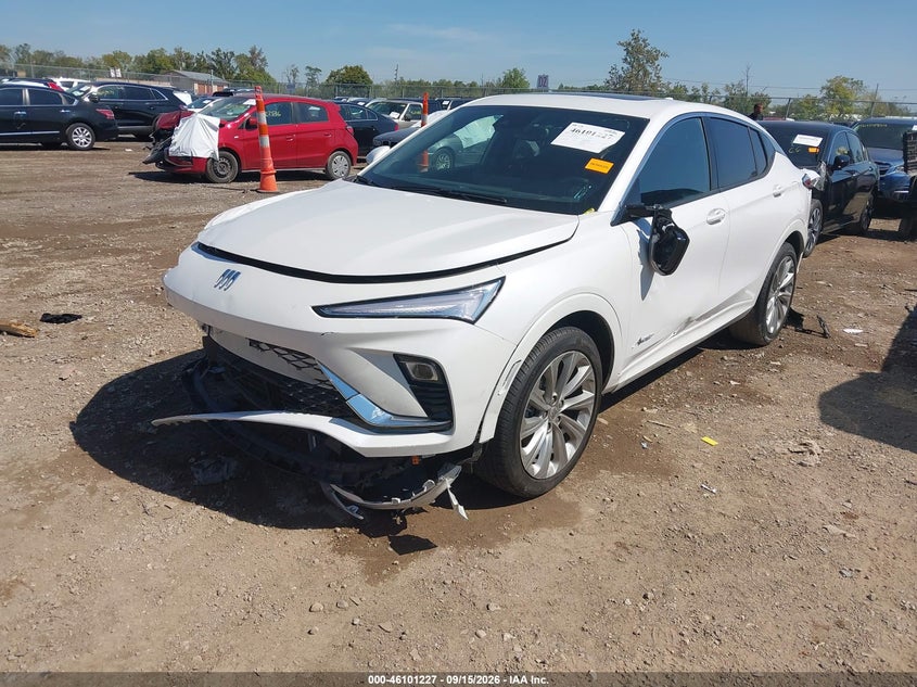 Vin: kl47lce22sb193402, lot: 46600885, buick envista avenir fwd 20252