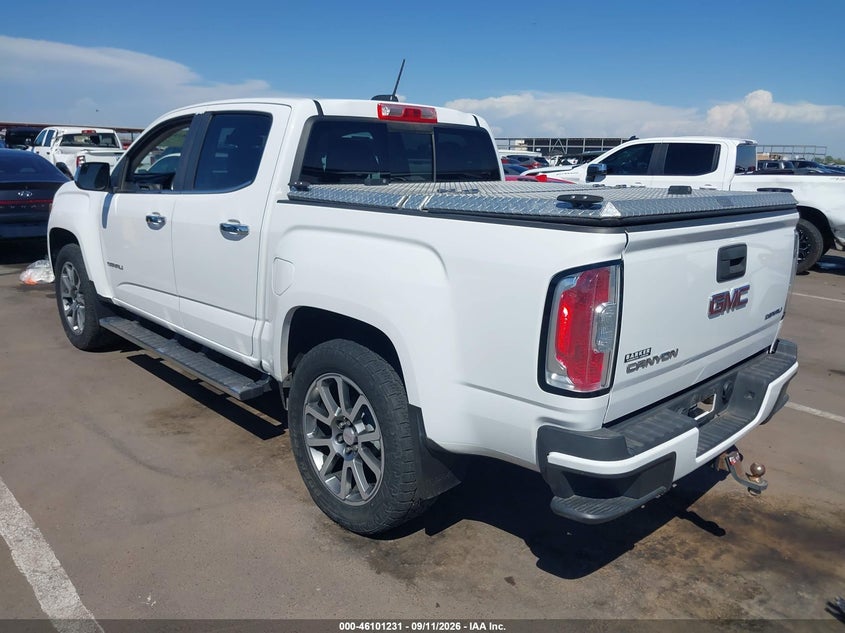 Vin: 1gtg6een2h1289063, lot: 46600889, gmc canyon denali 20173
