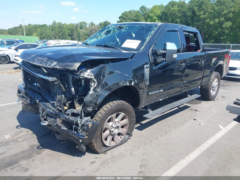 Vin: 1ft7w2bt7jec35791, lot: 46600890, ford f-250 platinum 20182