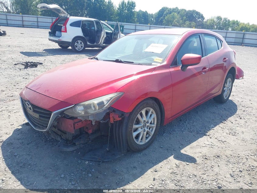 Vin: 3mzbm1l75fm135747, lot: 46600903, mazda mazda3 i touring 20152