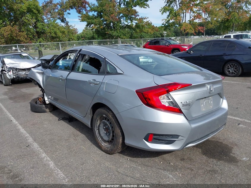 Vin: 2hgfc2f67lh593110, lot: 46600949, honda civic lx 20203