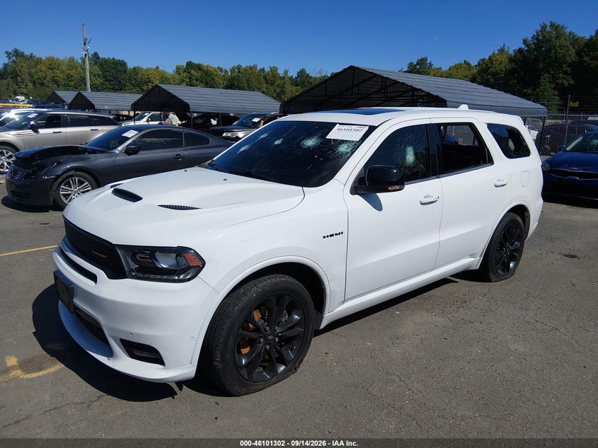 Vin: 1c4sdjct0lc382011, lot: 46600960, dodge durango r/t awd 20202