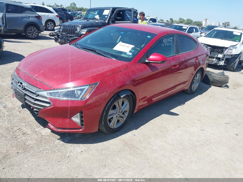 Vin: 5npd84lf8lh520536, lot: 46600965, hyundai elantra sel 20202