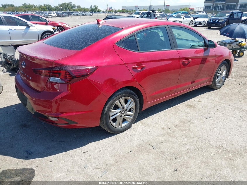 Vin: 5npd84lf8lh520536, lot: 46600965, hyundai elantra sel 20204
