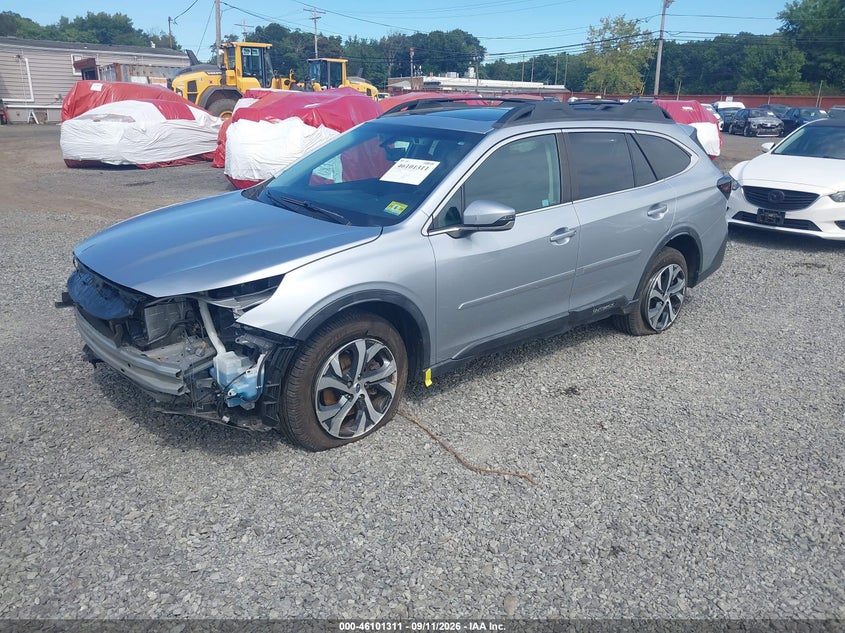 Vin: 4s4btanc8m3228384, lot: 46600969, subaru outback limited 20212