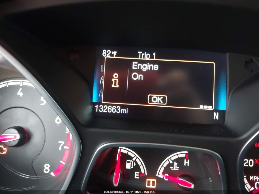 Vin: 1fadp3l97hl257228, lot: 46600994, ford focus st 20173