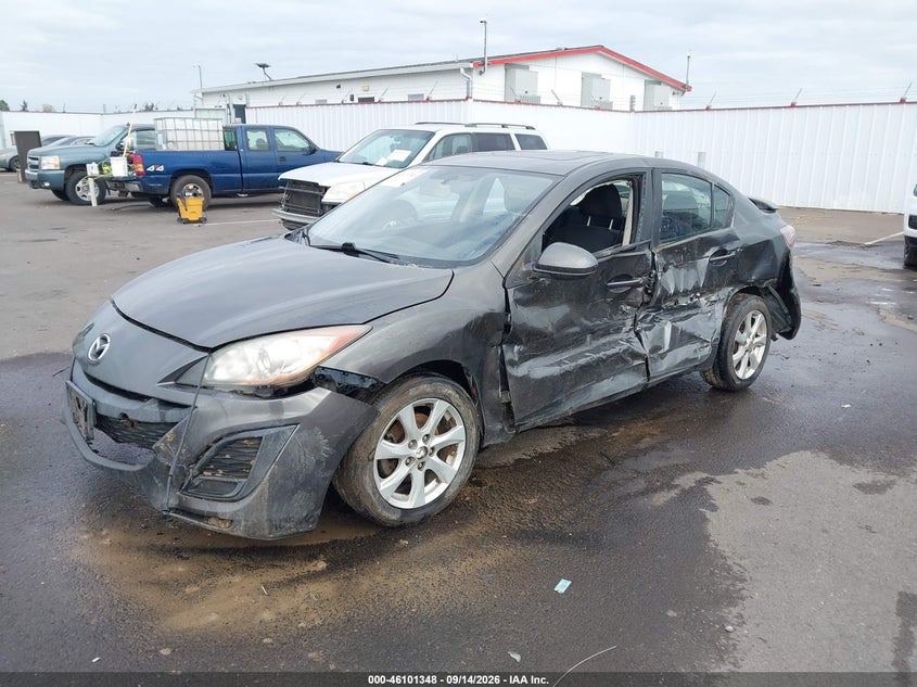 Vin: jm1bl1vg5b1361359, lot: 46601006, mazda mazda3 i touring 20112