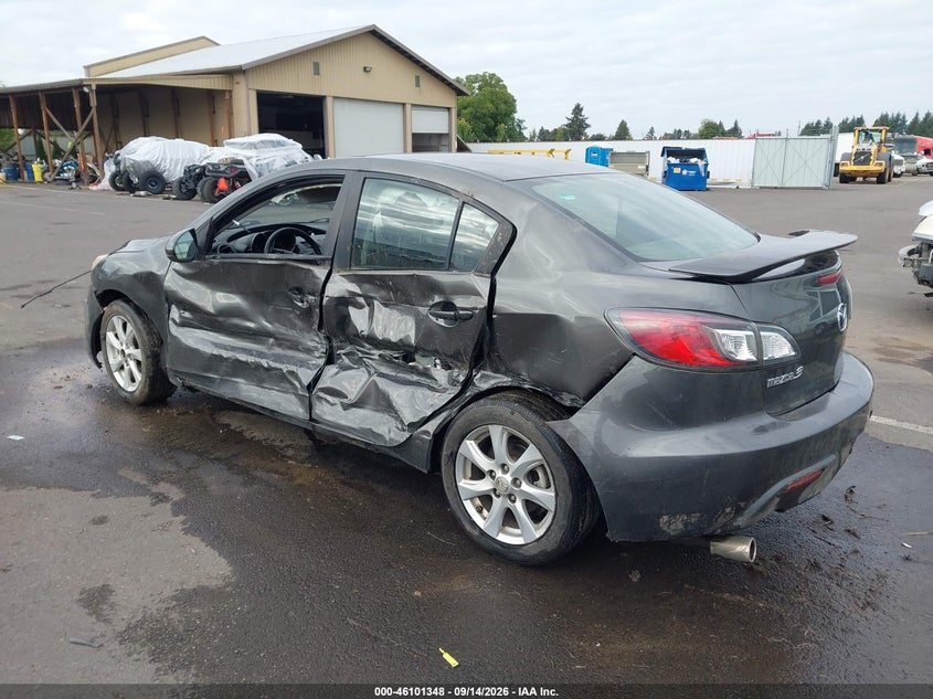 Vin: jm1bl1vg5b1361359, lot: 46601006, mazda mazda3 i touring 20113