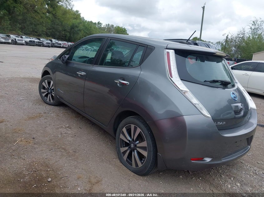 NISSAN LEAF 2016 VIN 1N4BZ0CP2GC311483